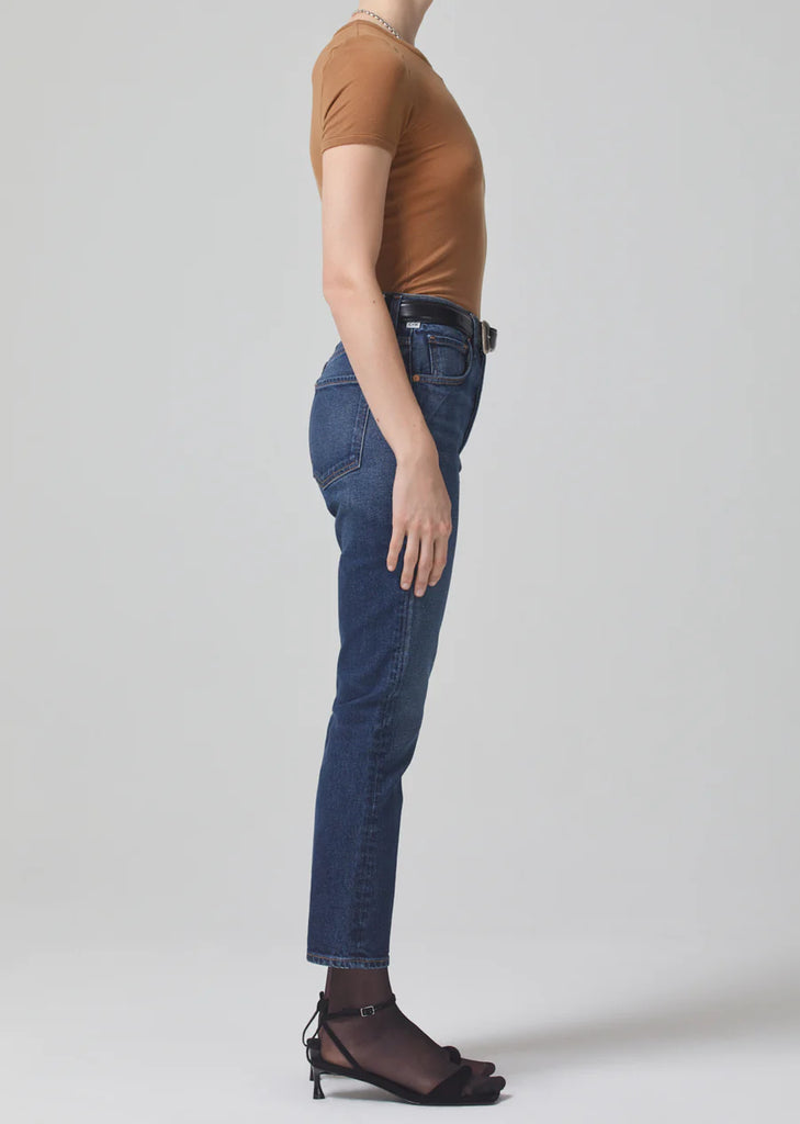 Jolene High Rise Vintage Slim in Everdeen