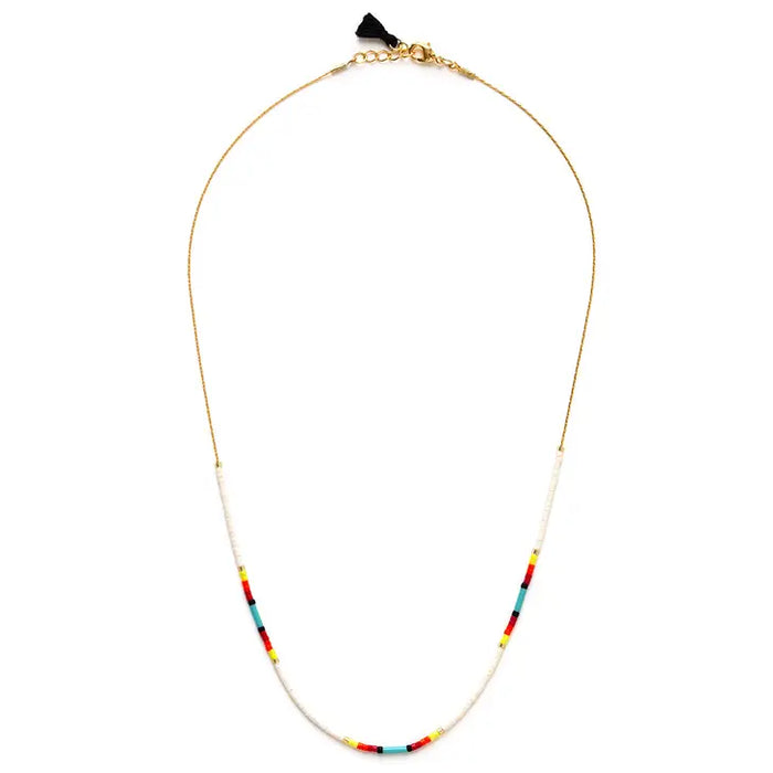 New Mexico Japanese Seed Bead Necklace