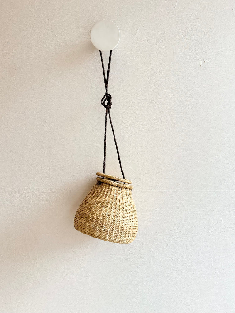 Rambling Lidded Basket Purse