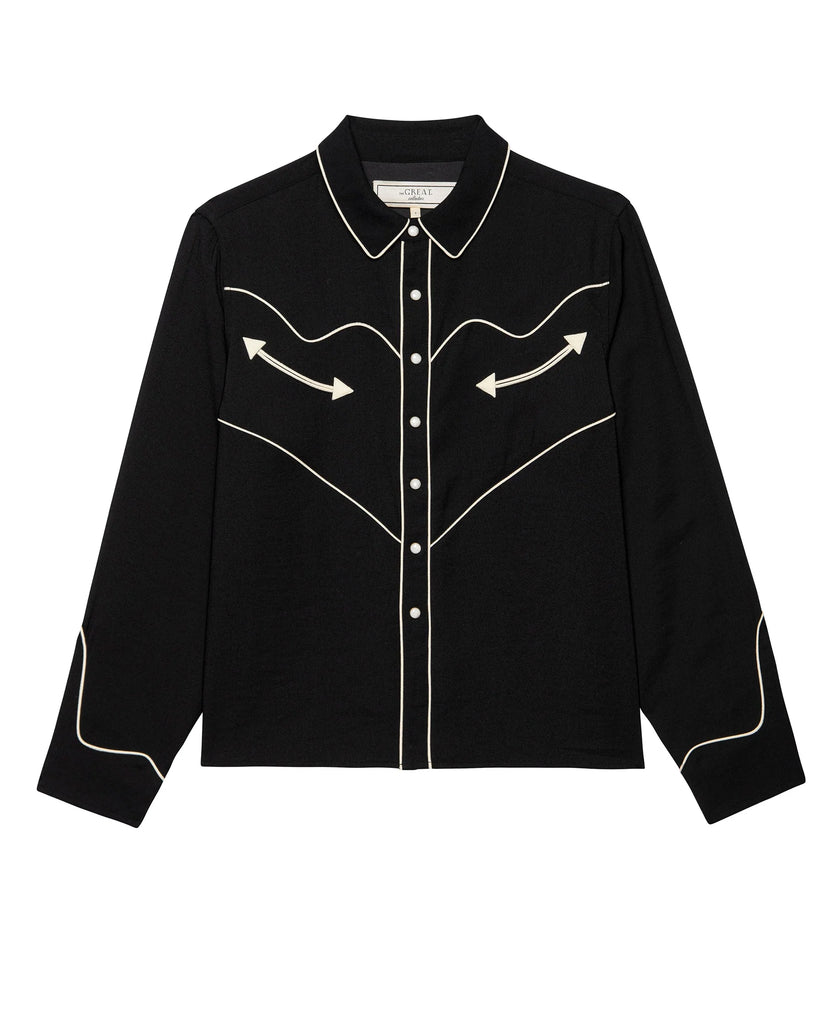The Western Shirt in Black