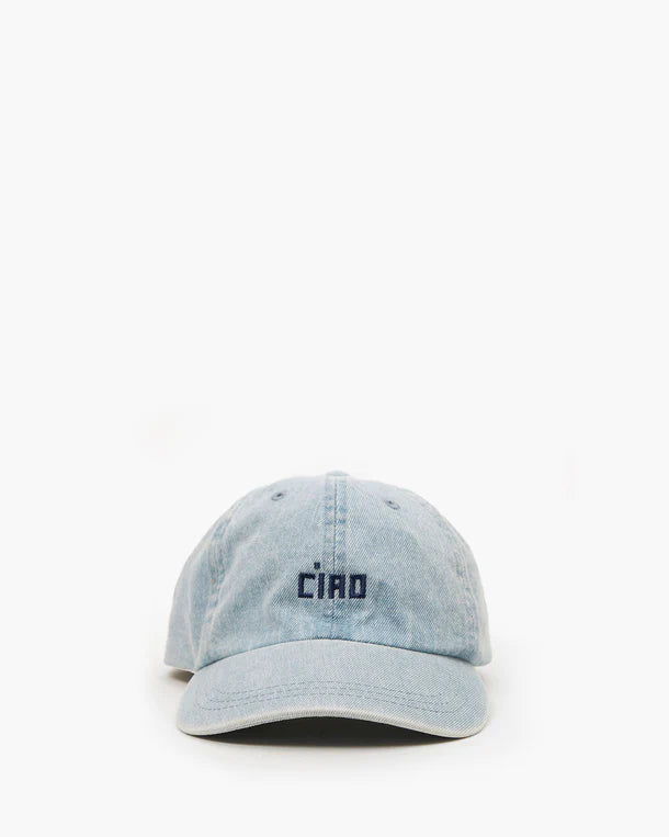 Light denim CIAO baseball hat