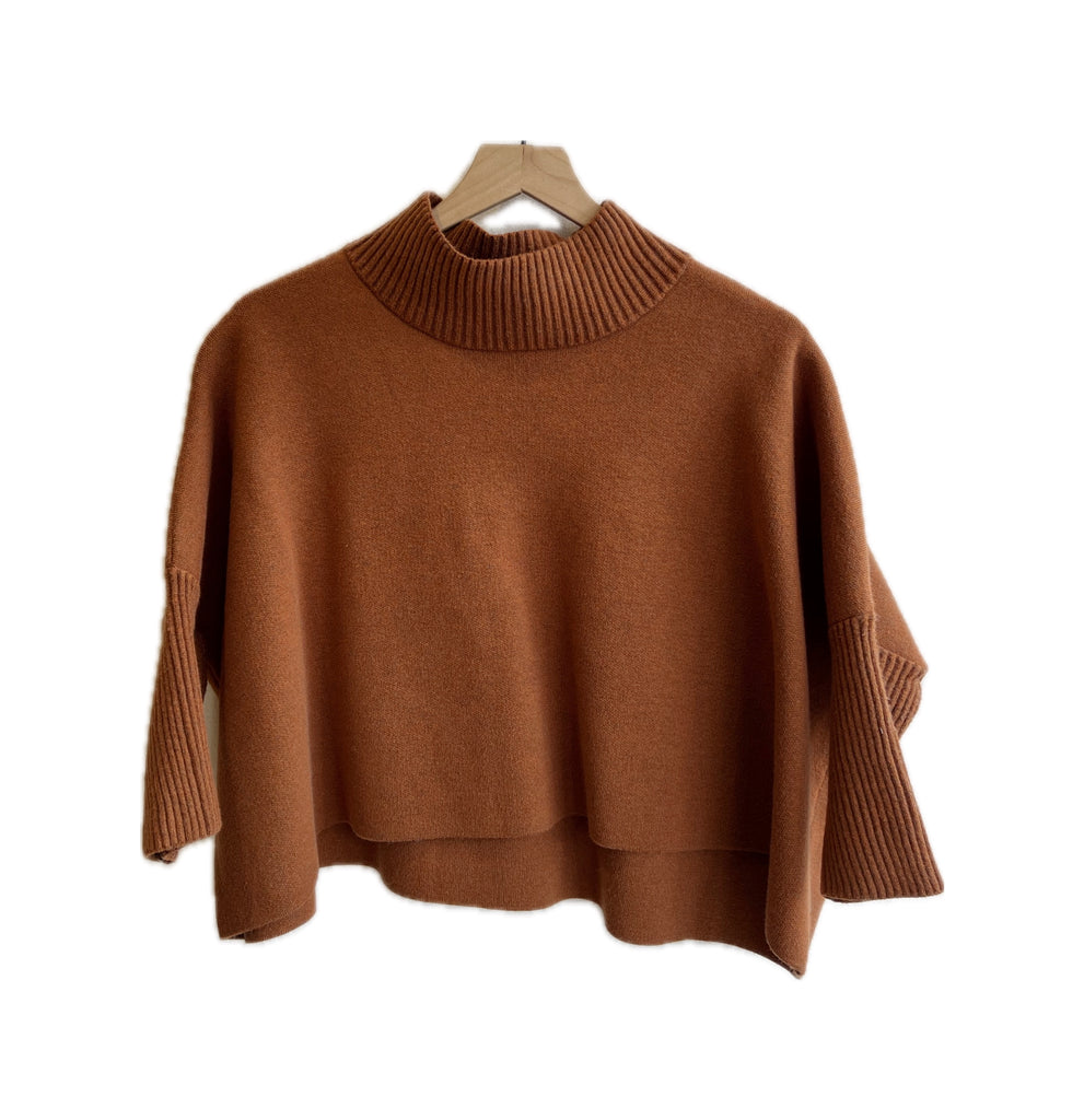 Rust Ezra sweater