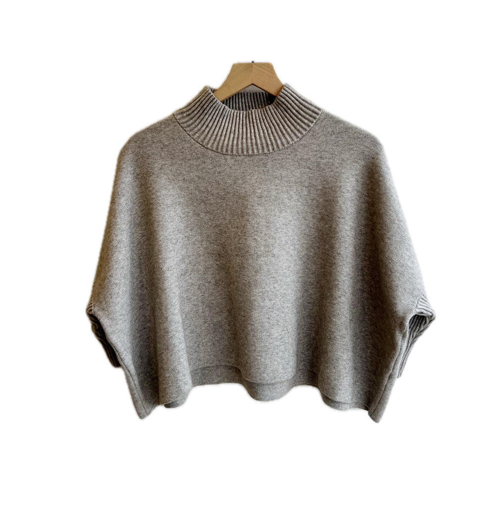 Heather grey Ezra sweater