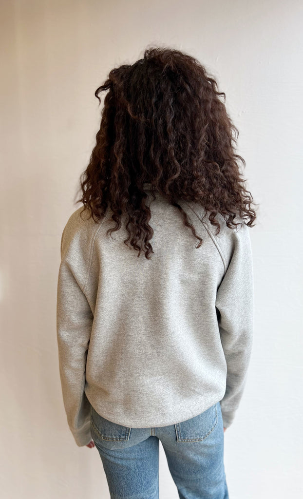 Phoebe Pullover in Heather Grey