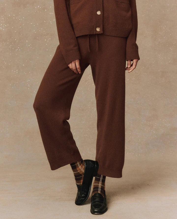 The Cashmere Lantern Pant in Santal