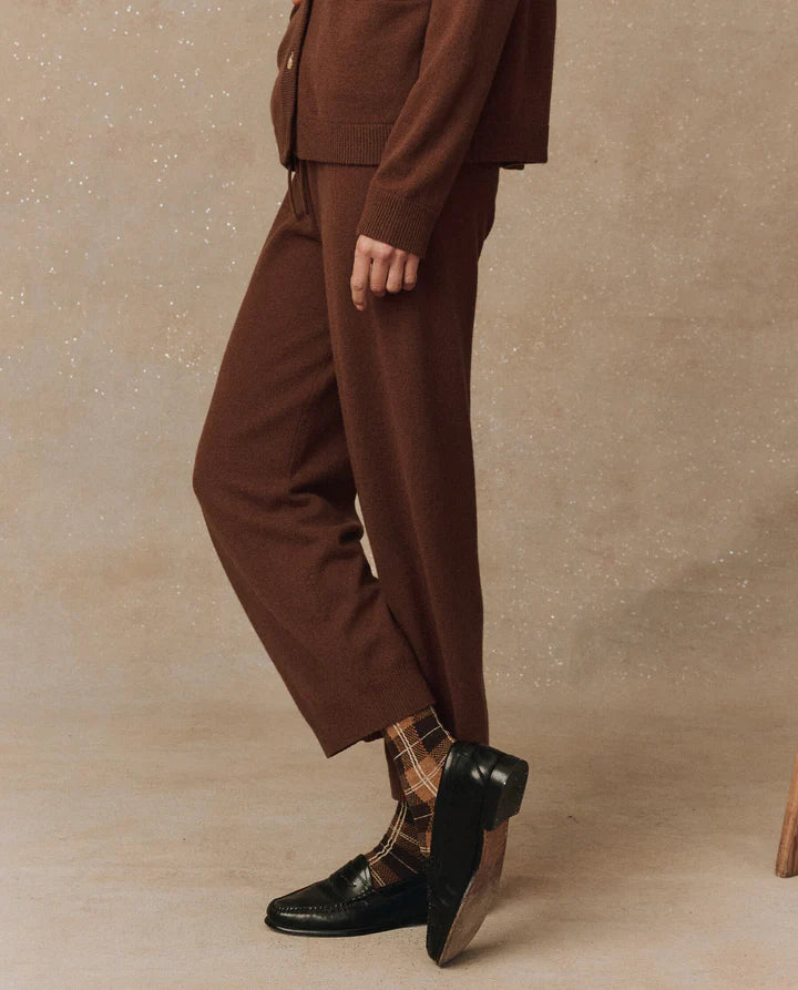 The Cashmere Lantern Pant in Santal