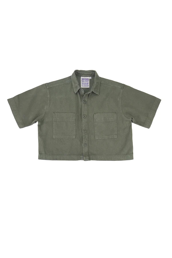 Phinney Twill Shirt in Olive Green
