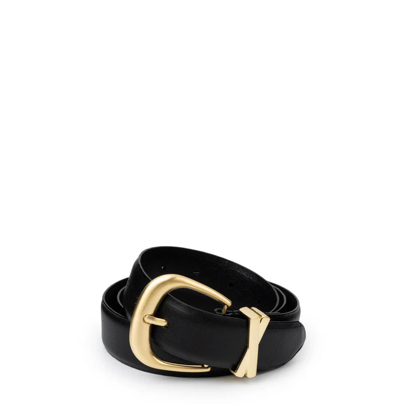 THE RUOTA BELT IN BLACK