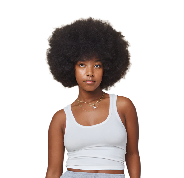 Sporty Tank in Washed White
