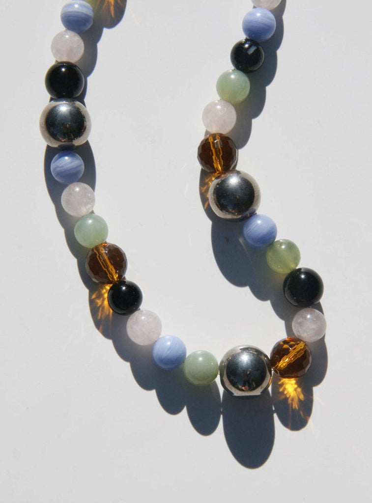 QUINN multi gemstone necklace