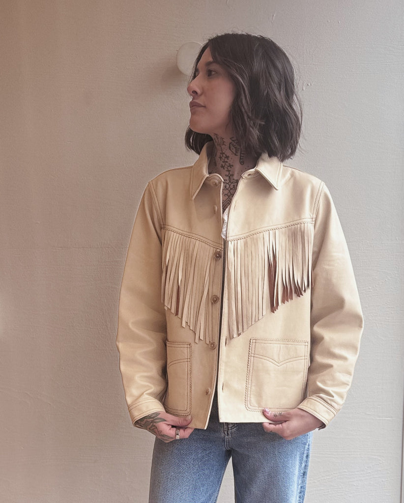 The Leather Fringe Jacket
