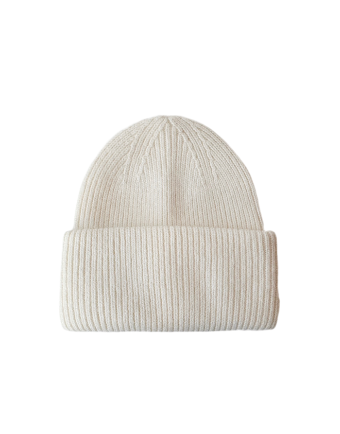 Angora SERENA beanie in cream