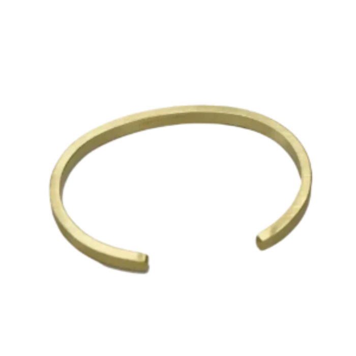 Brass unisex cuff