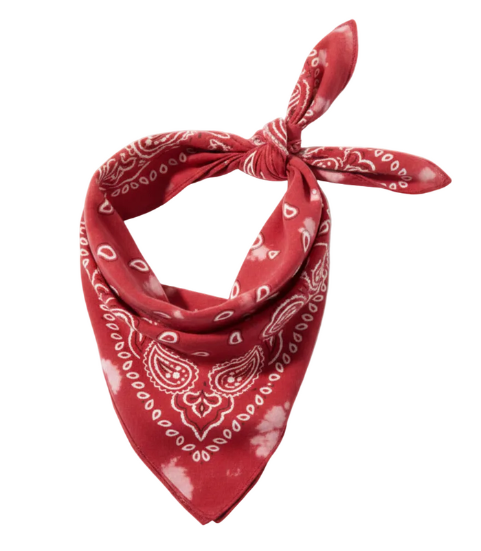 Red Hues Hand Dyed Bandanas