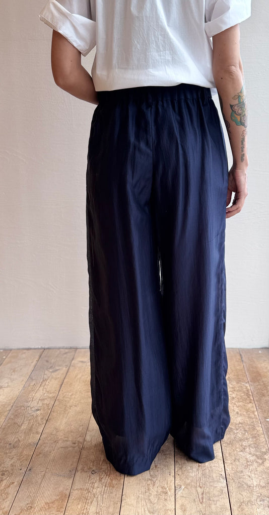 Katia Pant in Navy Gossamer