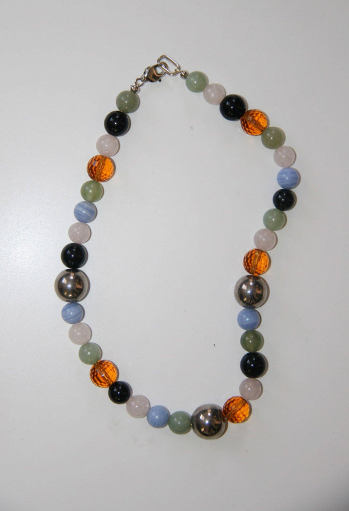 QUINN multi gemstone necklace