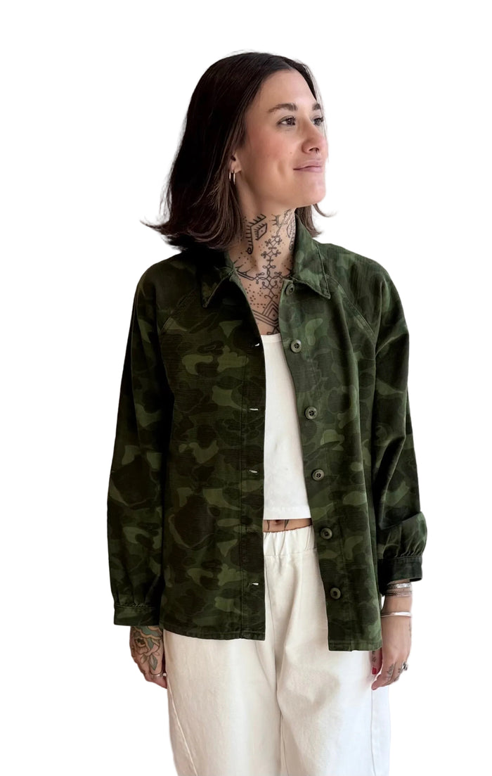 The Commodore Jacket in Camo