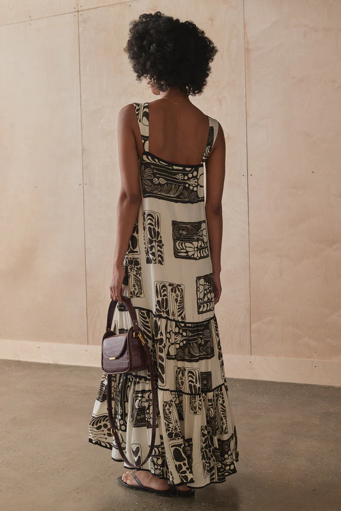 The Brydie Dress in Jondli Print