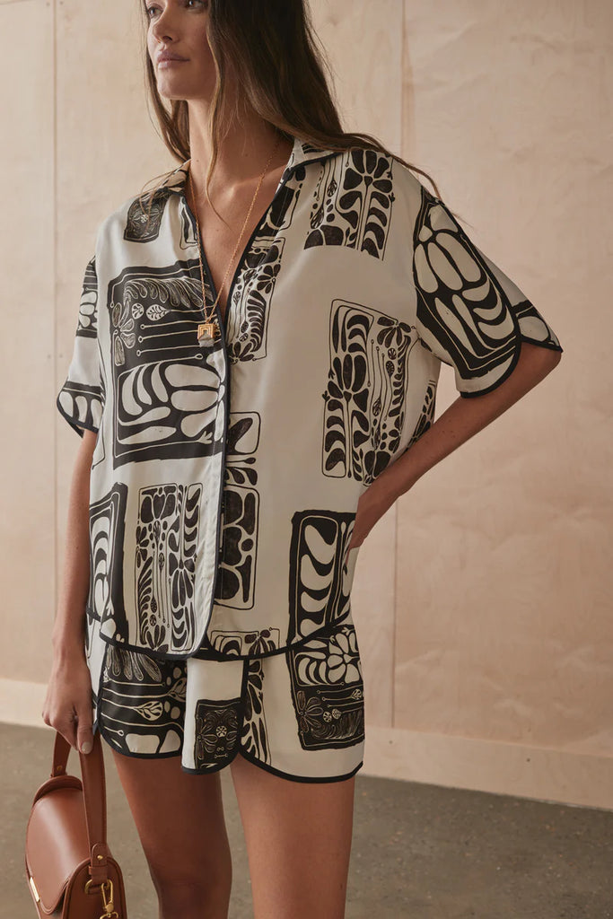 The Salina Shirt in Jondli Print