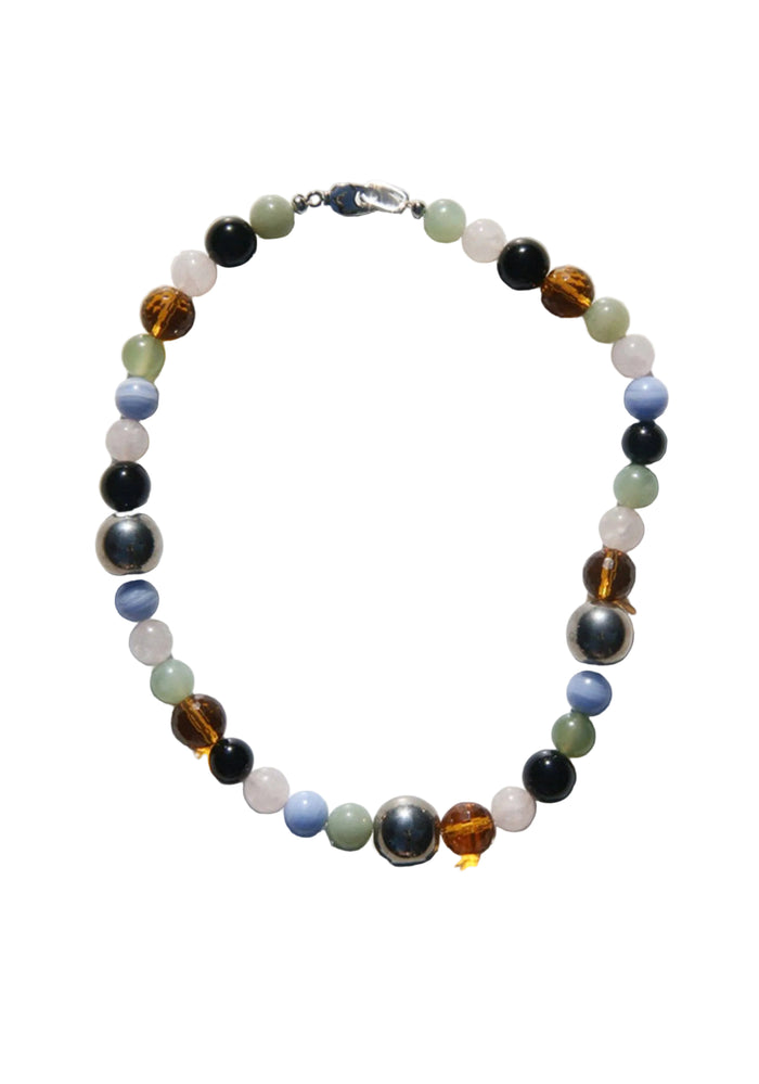 QUINN multi gemstone necklace