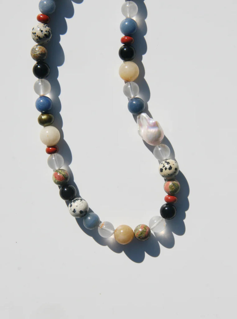 Akira 18" gemstone necklace