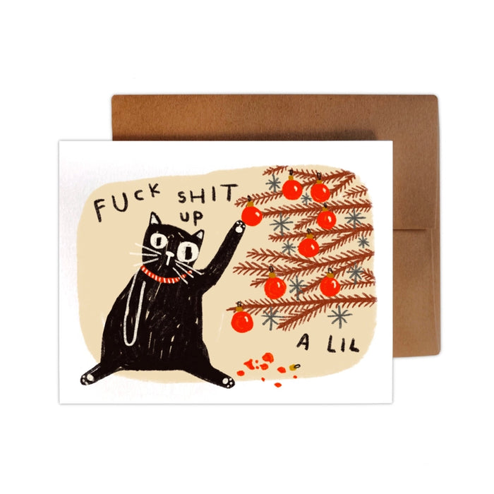 Fu*k Sh*t up a lil greeting card