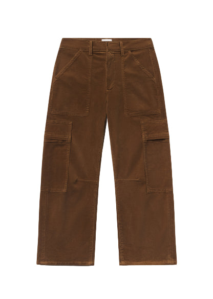 Marcelle Low Slung Easy Cargo Corduroy