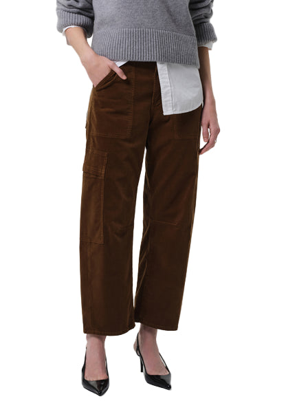 Marcelle Low Slung Easy Cargo Corduroy