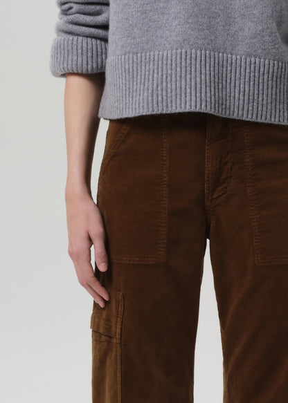 Marcelle Low Slung Easy Cargo Corduroy