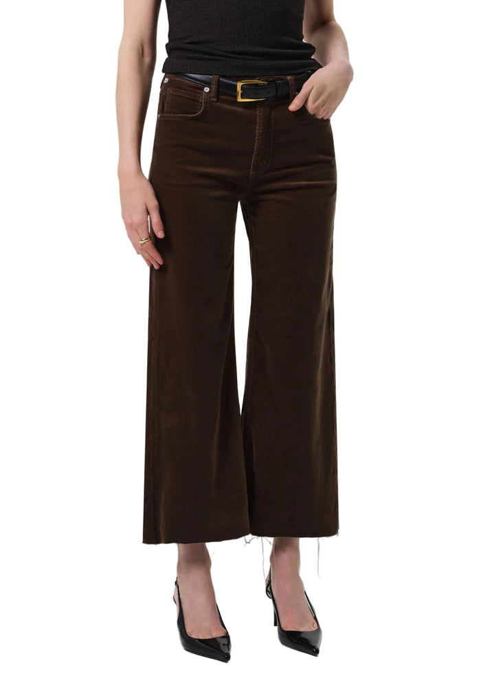 Lyra Wide Leg Crop Corduroy
