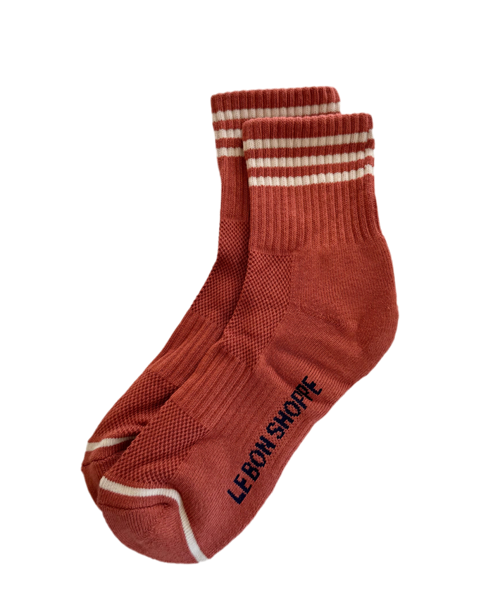 Terracotta Girlfriend Socks