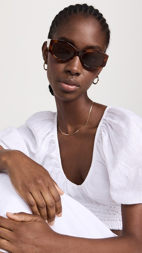 Jeannie in Dark Brown Tortoise