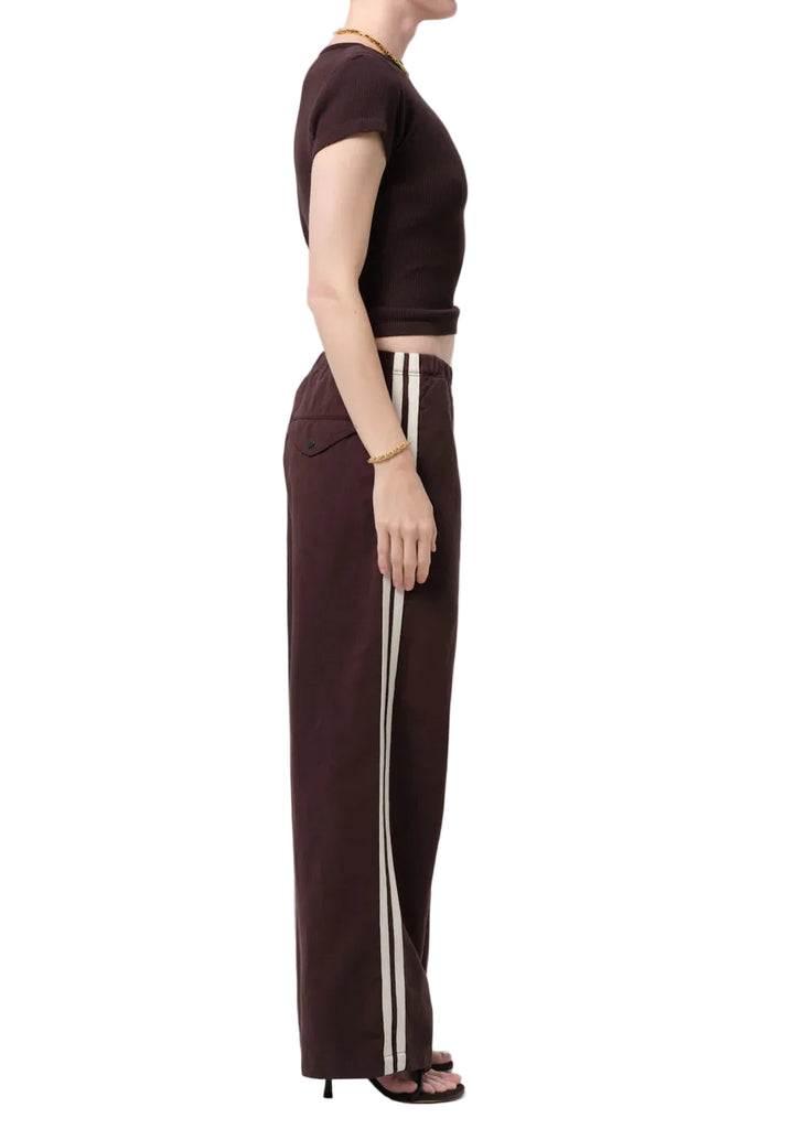 Aurora Track Pant In Chocolate