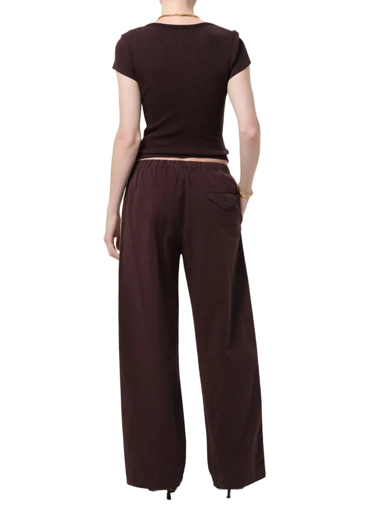 Aurora Track Pant In Chocolate