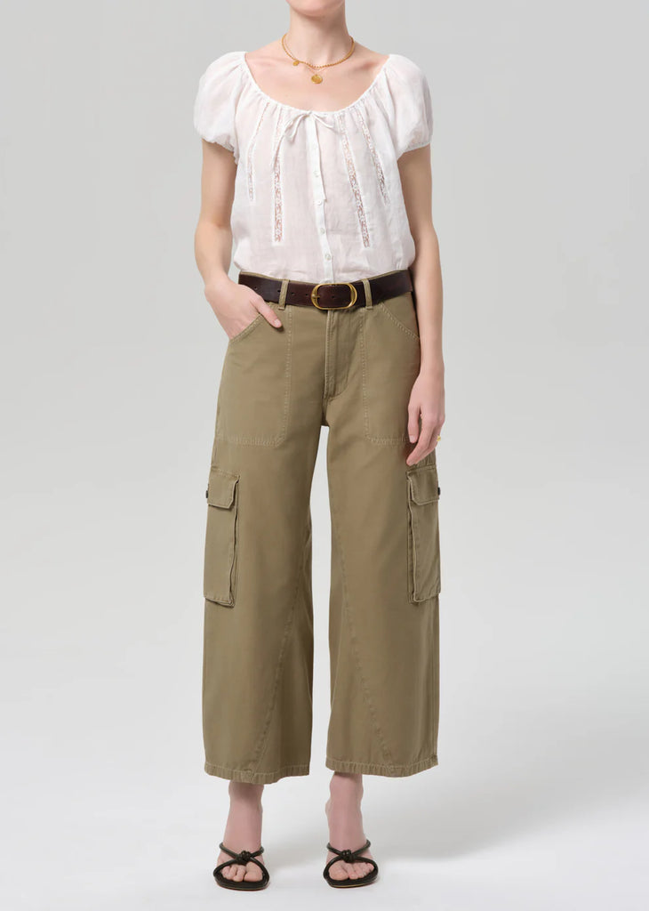 Thassos Twisted Seam Utility Pant