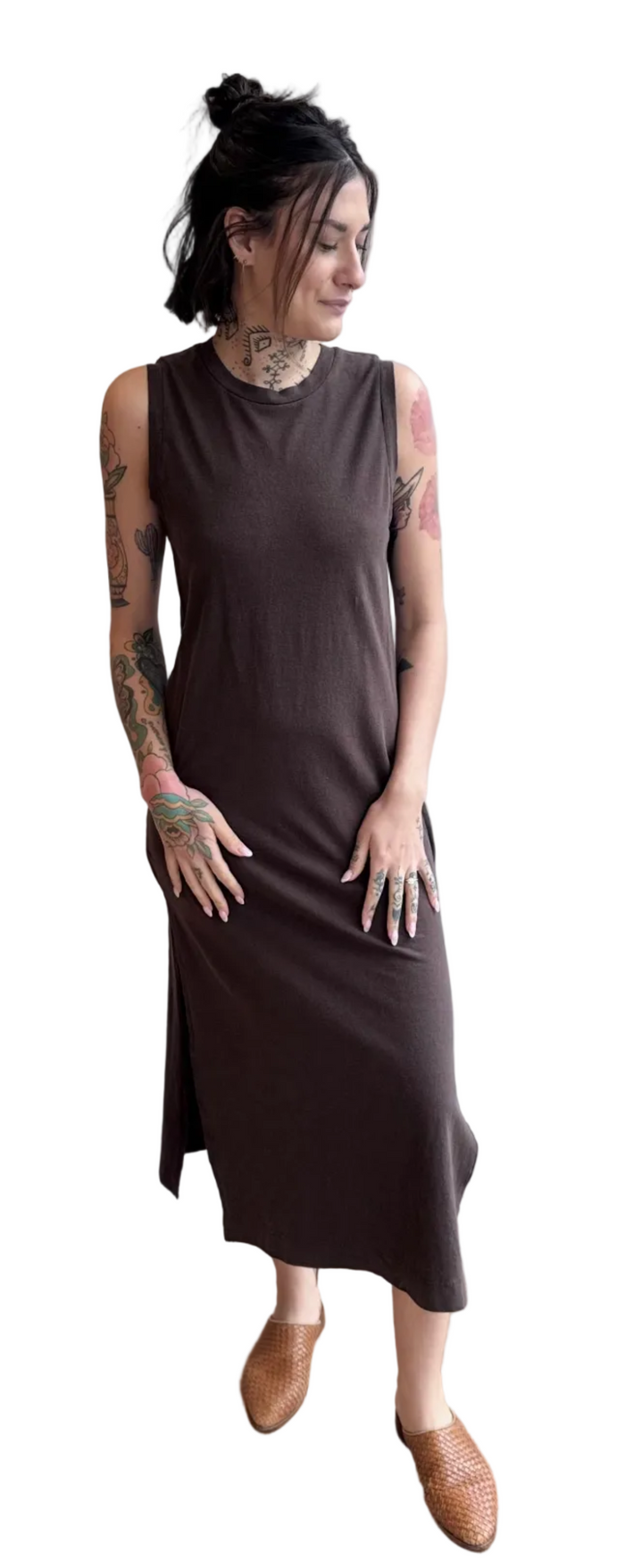Hermosa Dress - Coffee Bean