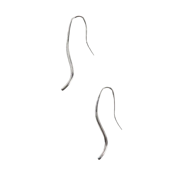 Lenora earrings in silver