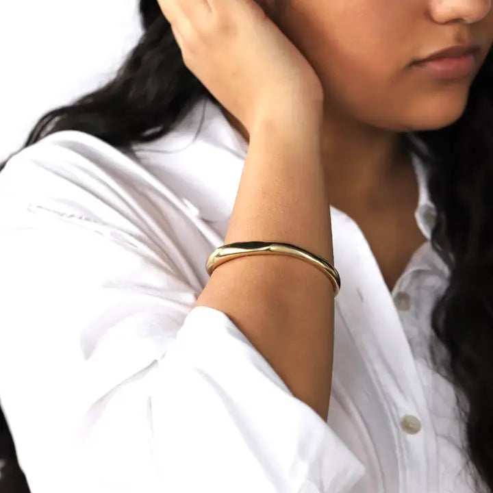 Brass PUNGA cuff