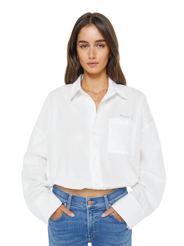 The Scrunchie Frenchie in white