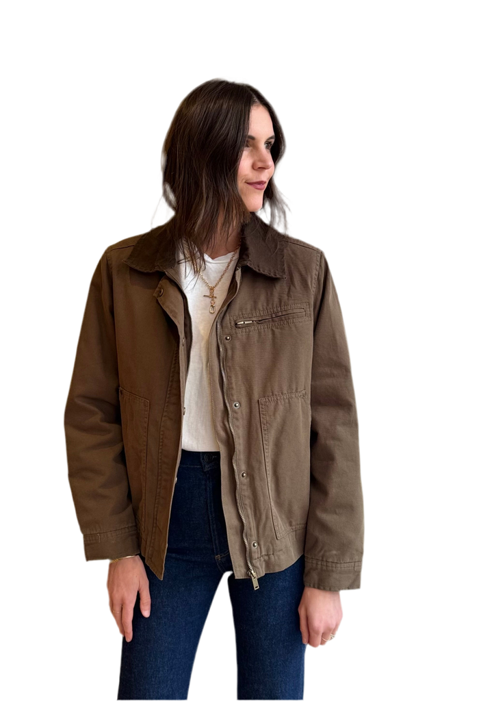 Washed Canvas Tyler Barn Jacket