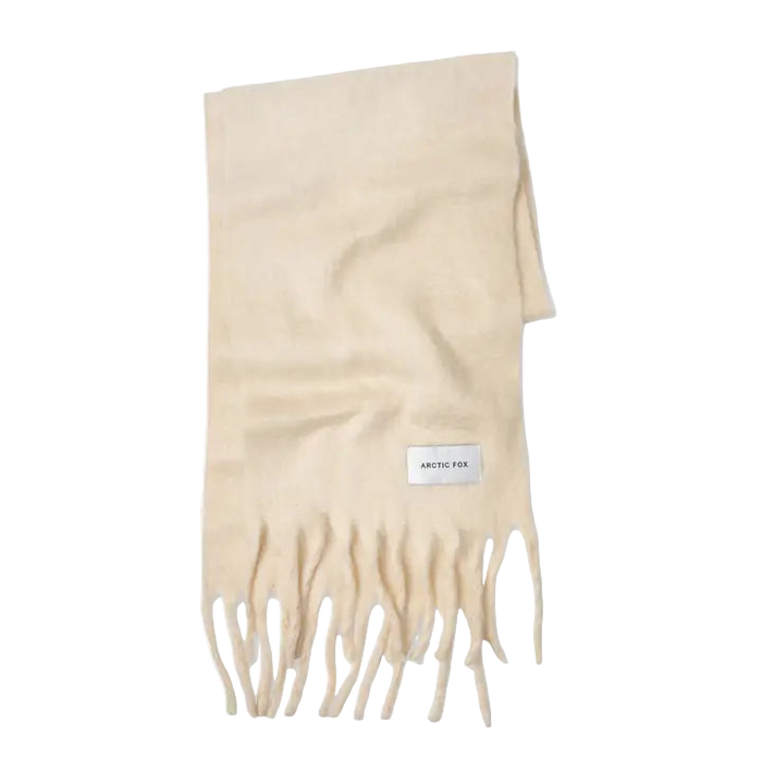 The Reykjavik Scarf in Pebble Beige