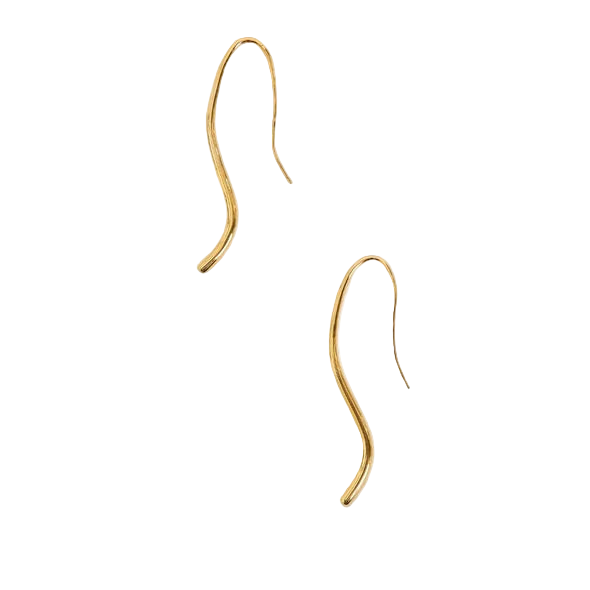 Lenora earrings in gold