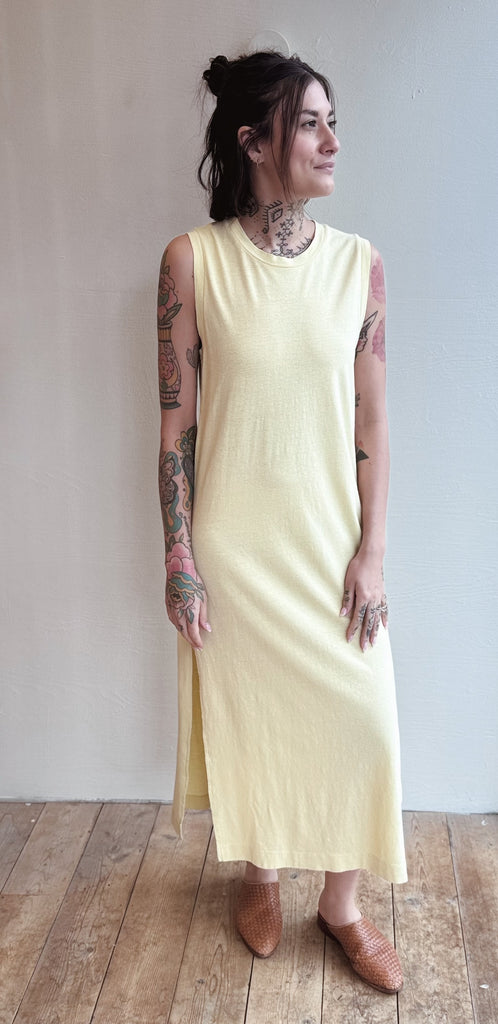 Hermosa Dress - Sun bleached Yellow
