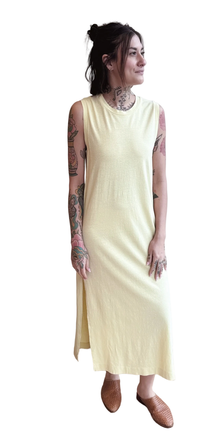 Hermosa Dress - Sun bleached Yellow