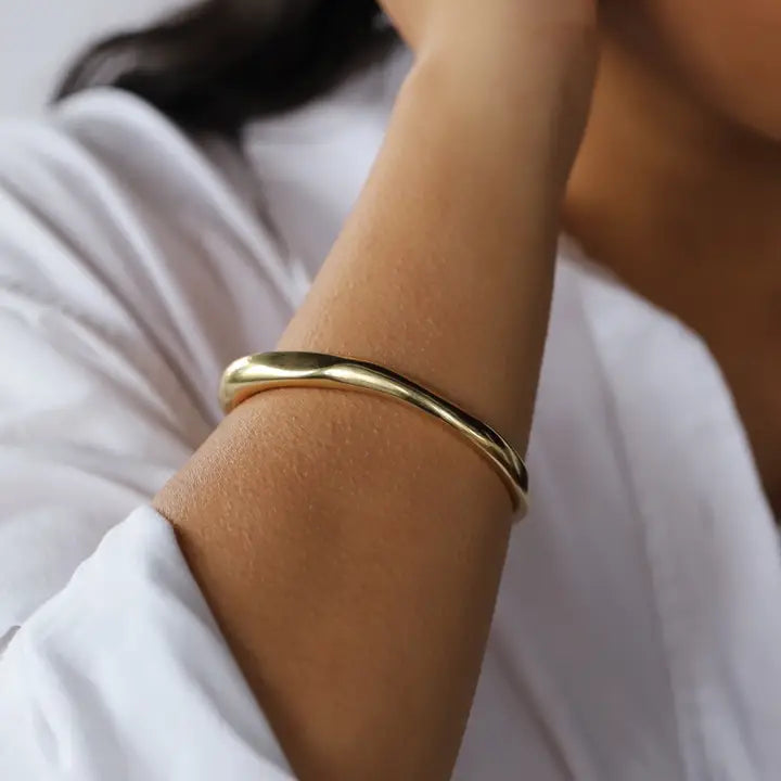 Brass PUNGA cuff