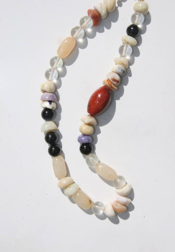 Anya gemstone necklace