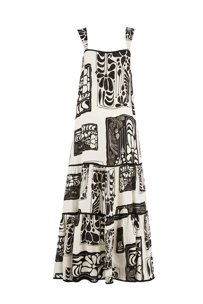 The Brydie Dress in Jondli Print