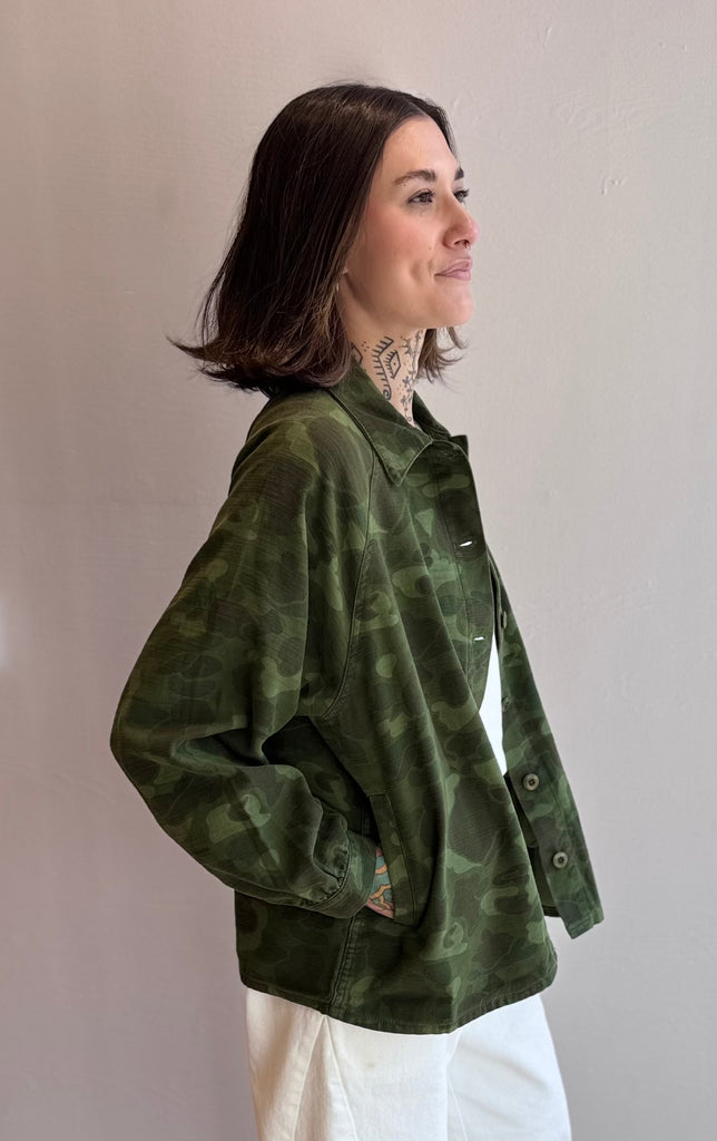 The Commodore Jacket in Camo