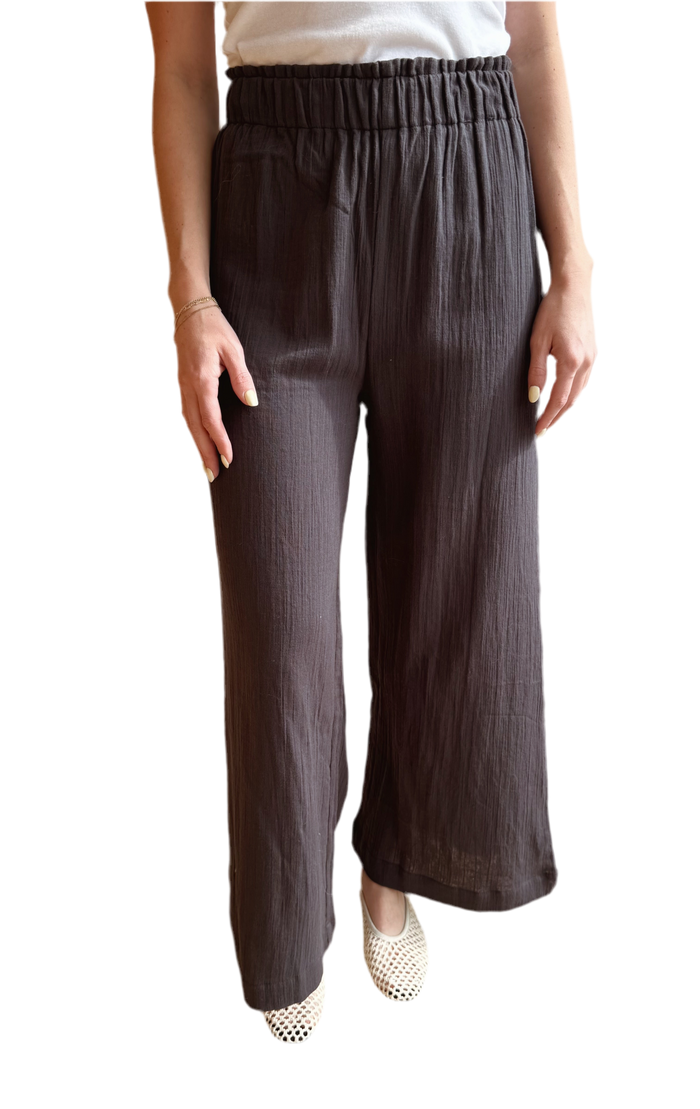 Beachy Pant - Polar Night Crinkle Organic