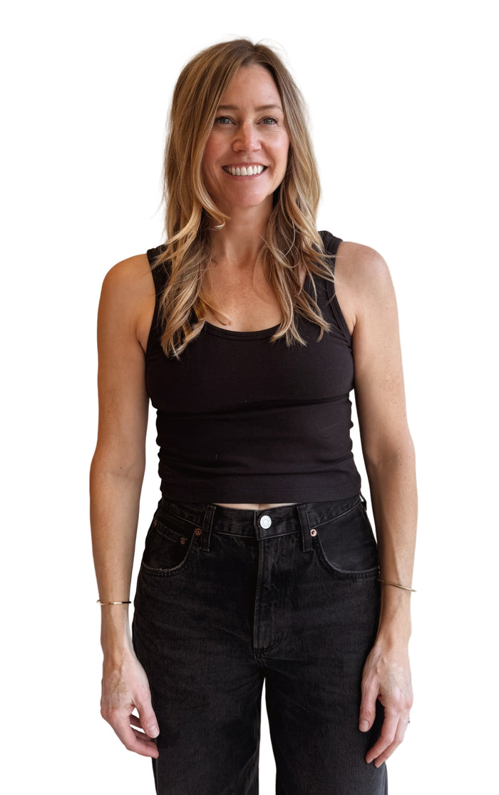 Sporty Tank in Black